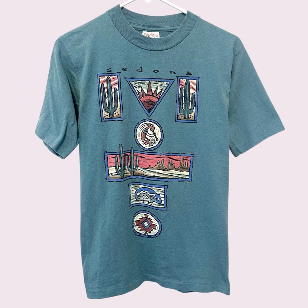 Vintage Sedona prairie mountain tee